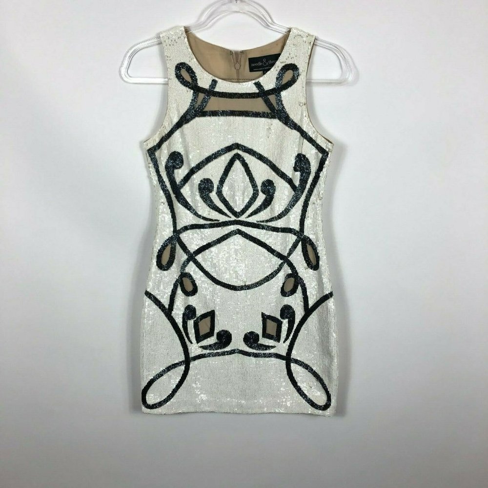 Needle & Thread Ornate Mini Bachelorette Dress - Picture 2 of 6